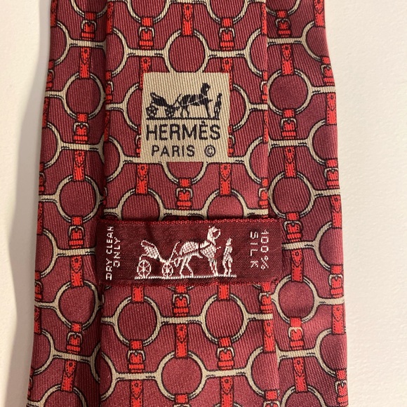 Hermès 100% silk tie - Picture 1 of 4